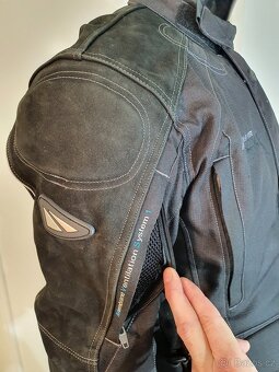 Mohawk MVS-1 kůže / textil bunda na moto V. M 48-50 - 6