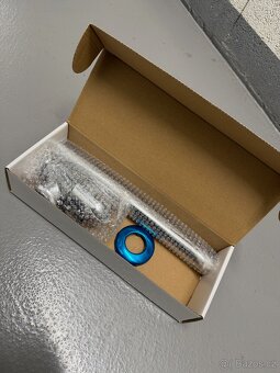 Oltens 1 1/4" Basin Siphon (Chrome/Blue) - 6