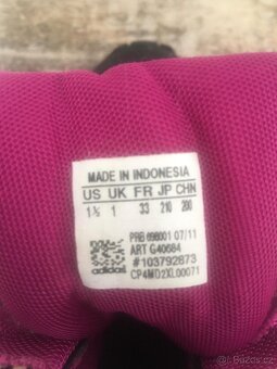 Dětské zimní boty Adidas, vel.33 - 6