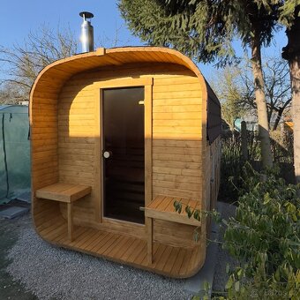 Zahradní sauna QUADRO 240cm 2QL (AZS-ENGINEERING) - 6