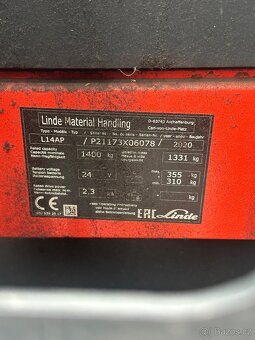 Linde L14AP rok 2020 - 6
