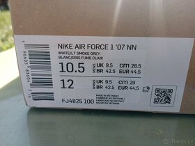Nike air force 1'07 nn white lt smoke grey - 6
