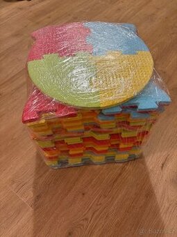 Pěnové Puzzle tectake na podlahu - Rozložené 155x170 - 6
