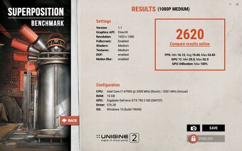 GIGABYTE GTX 750 Ultra Durable 2 2GB DDR5 - 6