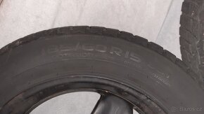Zimní pneu + disk + puklice Renault Clio 4x100 ET 40 - 6
