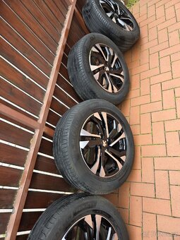 ORIGINAL ALU KOLA PEUGEOT 2008 GT s PNEU MICHELIN 215/55R17 - 6