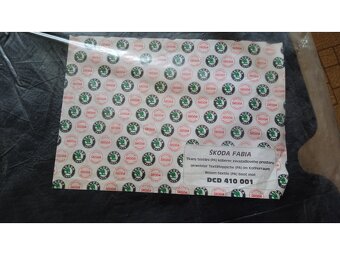 koberec do kufru textilní Škoda Fabia I (6Y) hatchback DCD41 - 6