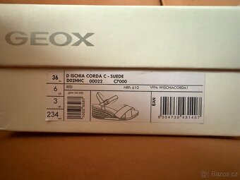 Sandále GEOX Ischia Corda 36 NOVÉ červené - 6