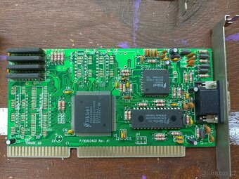 staré grafické karty, Trident, UMC, Cirrus logic, S3... - 6