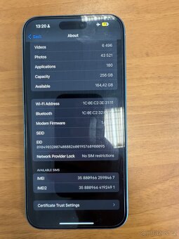 Iphone 16 plus 256 gb - blue - 6
