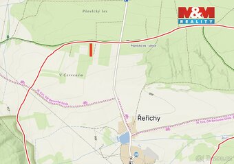 Prodej lesa, 6619 m², Řeřichy - 6