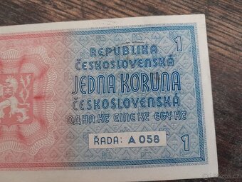1 koruna 1938/40 protektorát III. - 6