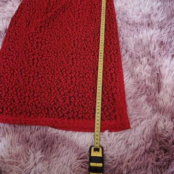 Červené šaty mohito S 36 - 6