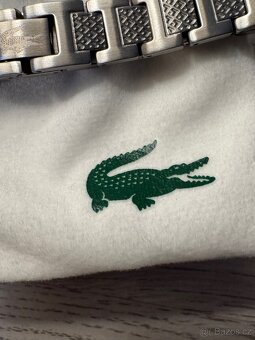 Lacoste ocelový náramek silver + box - 6