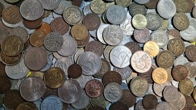 Hromada československých minci - přes 550 Ks č.4 - 6