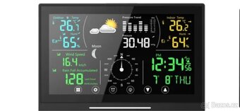 Bezdrátová meteostanice profi E6016 s anemometrem - 6