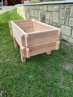 Dřevěné truhlíky na balkón/zahrada - 6