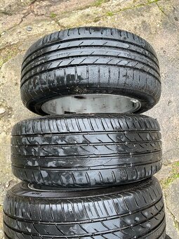 Alu kola Mercedes 5x112 + letní pneu 195/50/15 - 6
