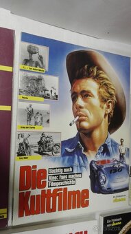 Filmové katalogy CINEMA - německy - 7 ks - 90. léta - 6