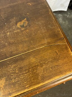 Starožitný oboustranný stůl (136001) - 6