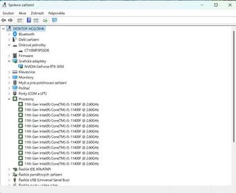 ☑️Herní PC i5 11400F,RTX 3050,16 GB RAM,1 TB SSD,WIFI - 6