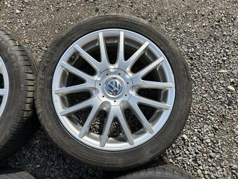 Alu orig letni sada Volkswagen GT 5x112 7J ET54 225/45 R17 - 6