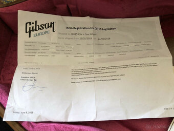 Reedice Gibson Les Paul Custom Shop R8 z roku 1958 - 6