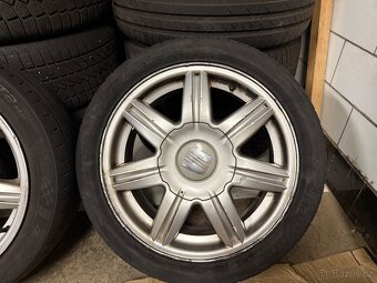 16palcová alu kola seat 5x100+letní pneu 205/45R16 - 6