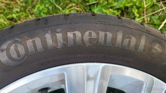 Sada originál VW 16" kola, letní pneu Continental 185/50 R1 - 6