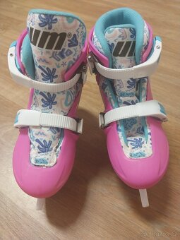 Dívčí lední brusle - nastavitelné 35-38 - 6