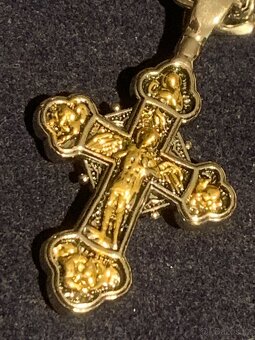 barokní kříž ,..5 x 3 cm - 6