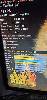 EVGA GeForce RTX 3080 FTW3 ULTRA Gaming 10GB GDDR6X - 6