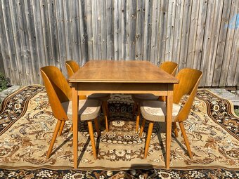 Stůl se židlemi, sekretář TATRA PRAVENEC - 6