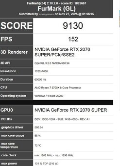 Gigabyte RTX 2070 Super OC 3x white 8 Gb - 6