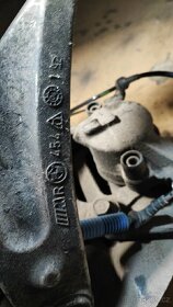 BMW E46 M3 přední brzdy tehlice rameno - 6