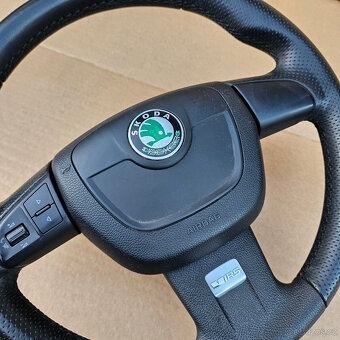 Škoda Octavia 2 RS Fabia 2 VRS volant s pádly - 6