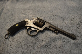 Revolver Nagant 1887, zlacené nápisy - 6