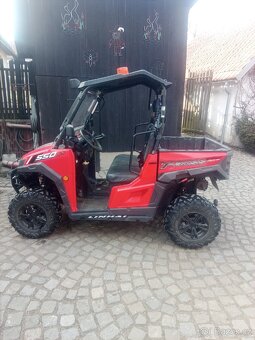 Prodám utv čtyřkolku linhai 550 t boss - 6