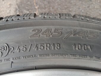 Sada Orig ALU kol Mercedes 245/45R18 zimní - 6