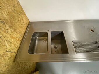 Výčepní pult, nerezový stůl - 6