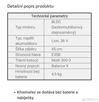 Akumulátorový křovinořez Husqvarna 535iRXT - 6
