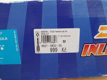 Dětské kolečkové brusle Zealot FAST FORMULA vel. 32-35 - 6