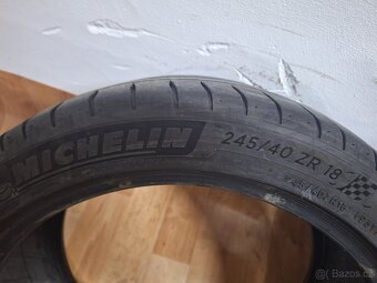 Letní pneu 245/40/18 2xMichelin, 2xDunlop - 6