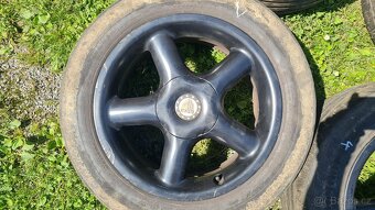 Alu kola Borbet 5x100 R16, 7,5" + gumy 205/55/R16 - 6