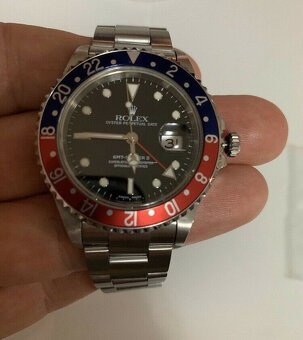 Pánské náramkové hodinky Rolex GMT-MASTER II 16710 Pepsi - 6
