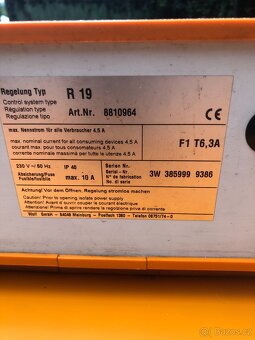 Prodám litinový kotel na olej  15-22 Kw - 6