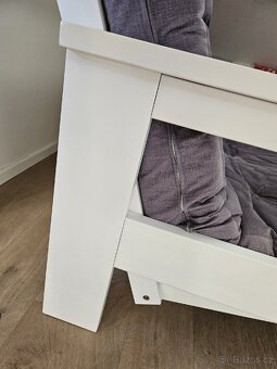 Rozkládací pohovka s futonovou matrací 140x200 - 6