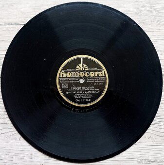 Sada 2 - 5 československých šelakových gramodesek 1930-1932 - 6