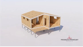 Prodej nízkoeneregitcké dřevostavby 3+kk, 45m2 - 6