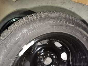 2x Nový disk s novou pneu 4x100 175/65 R13 - 6